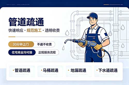 大竹管道疏通