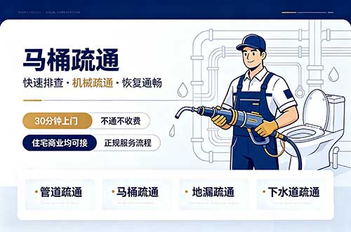 大竹马桶疏通